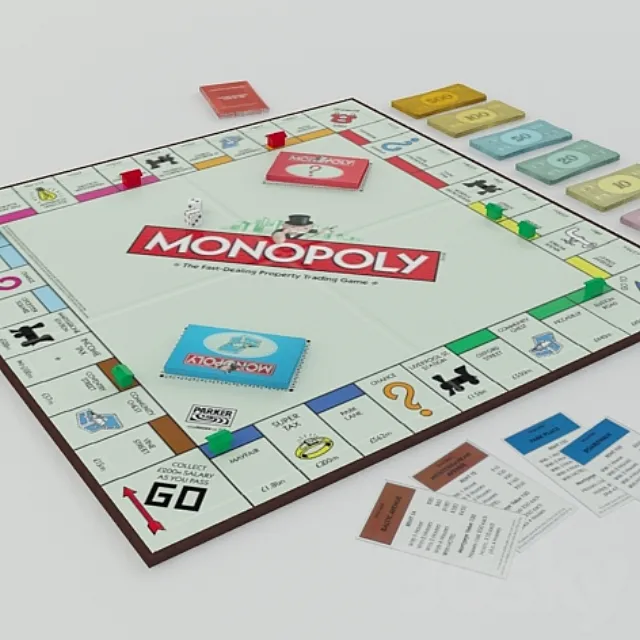 monopoly 3DSMax File
