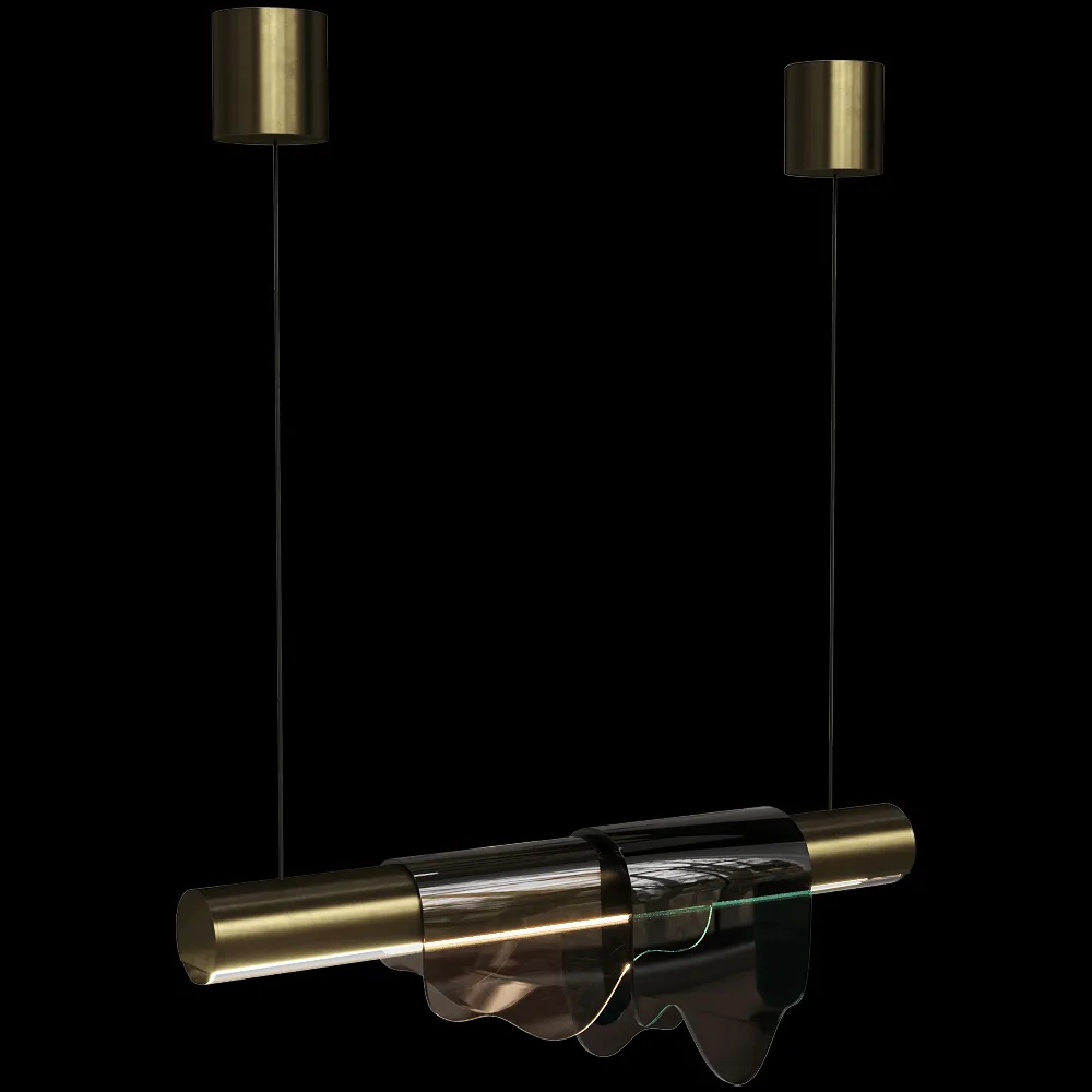 Monotropa – Pendnat lamp AVALANCHE medium 2pcs 3ds Max