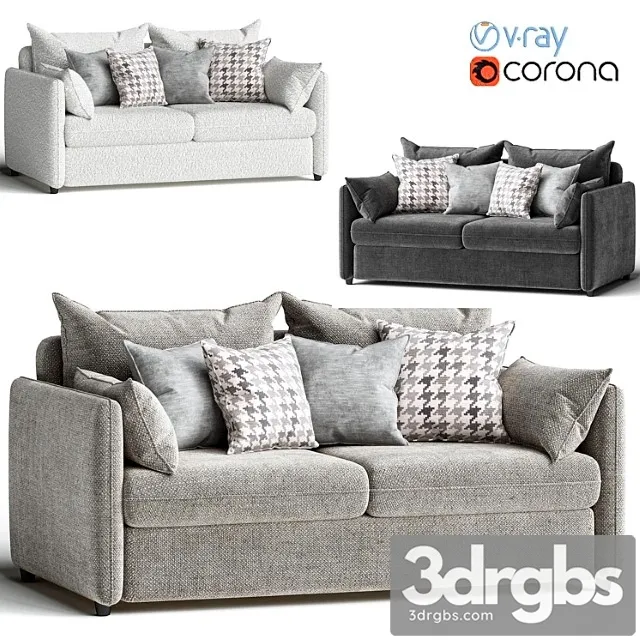 Mons Wagon Sofa by Skdesign Sofas 3dsmax Download
