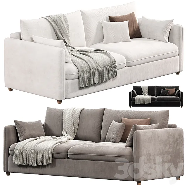 Mons Wagon Sofa by skdesign sofas 3DS Max Model