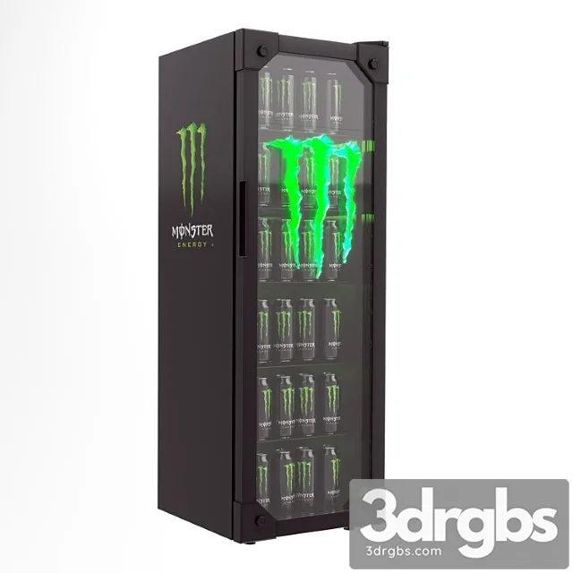 Monster energy drink fridge