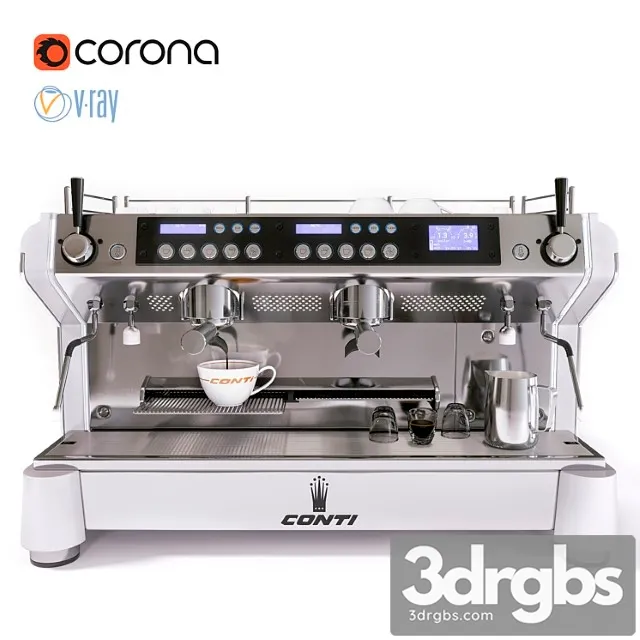 Monte carlo standart espresso machine 2 3dsmax Download