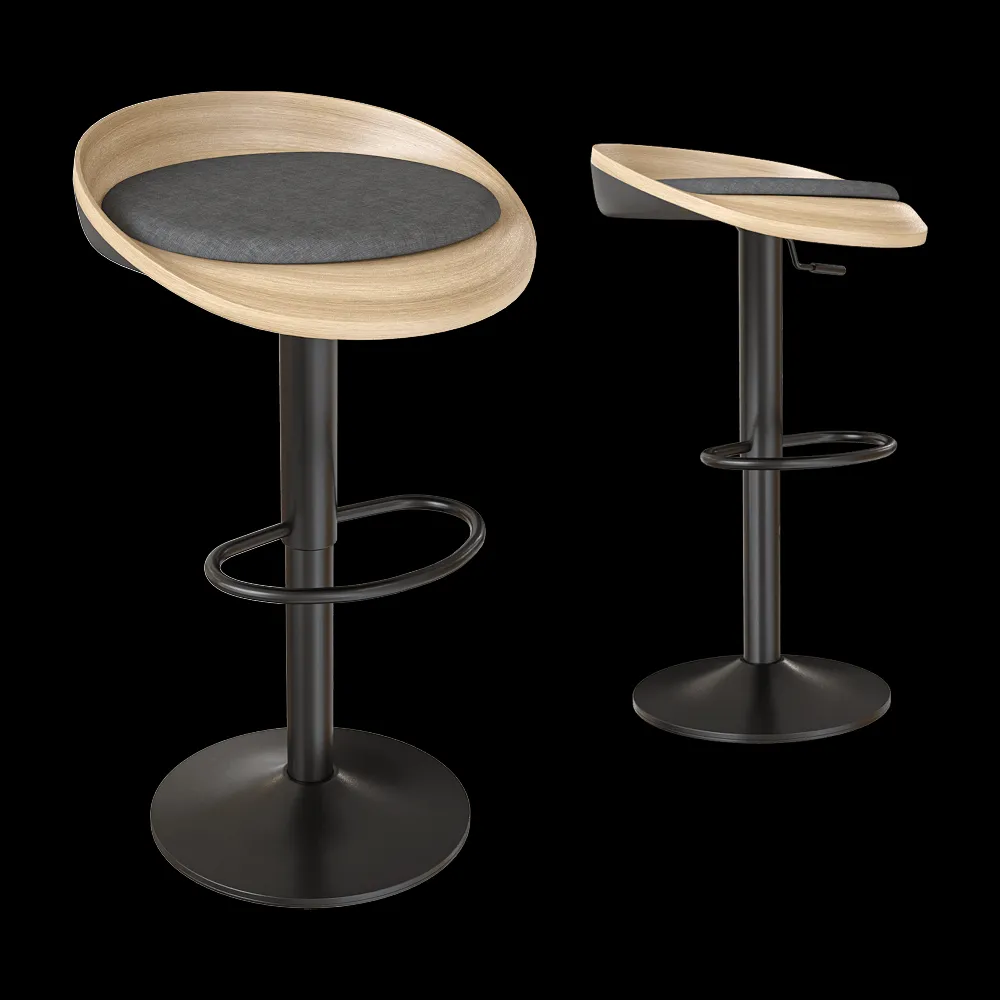 Montly – Bar stool GOE 3ds Max