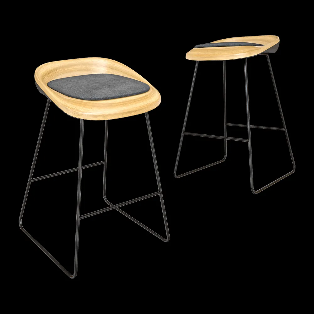 Montly – Bar stool TOU 3ds Max