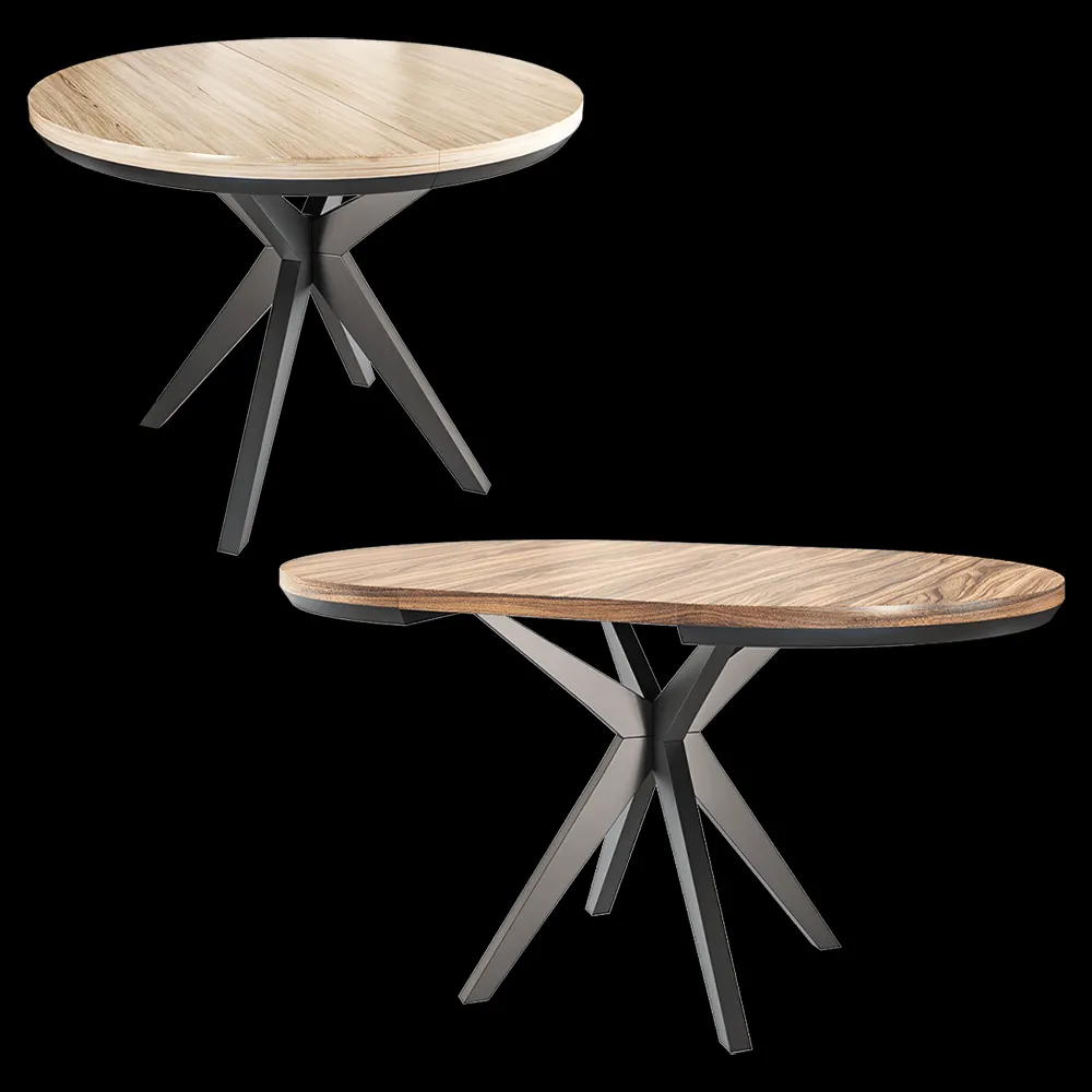 Montly – Extendable kitchen table MOT 3ds Max