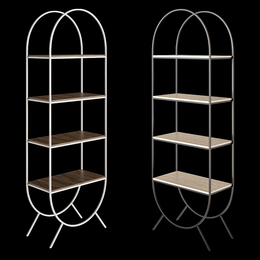 Montly – Shelf OVAL 3ds Max