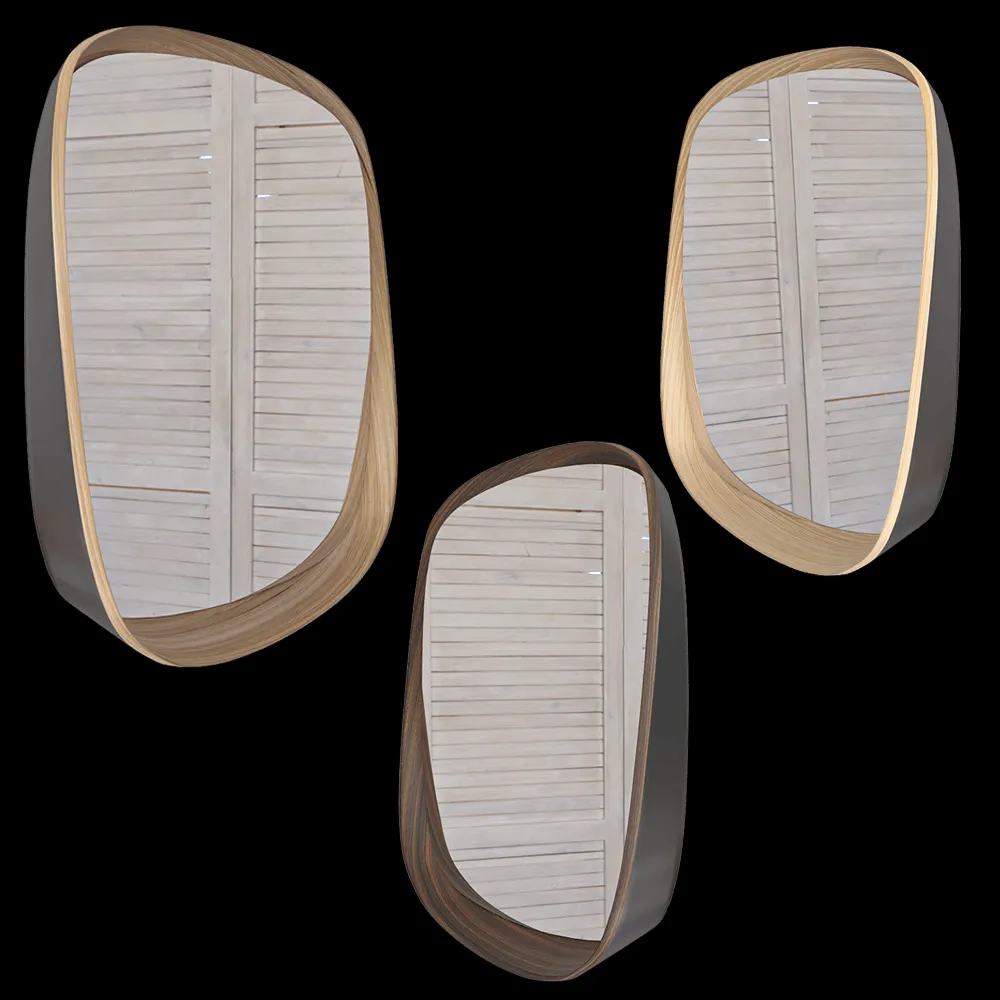 Montly – Wall mirror SQUE 3ds Max