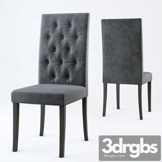 Montrose button back dining chairs 2 3dsmax Download