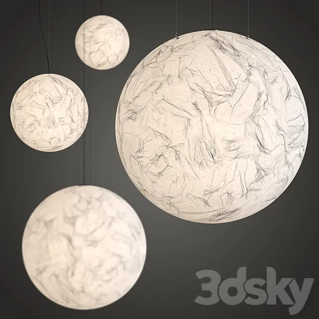 Moon Chandelier by Davide Groppi 3ds Max