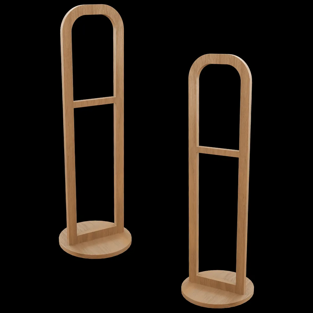 Moonk – Garment rack Miro Oak Veneer 3ds Max