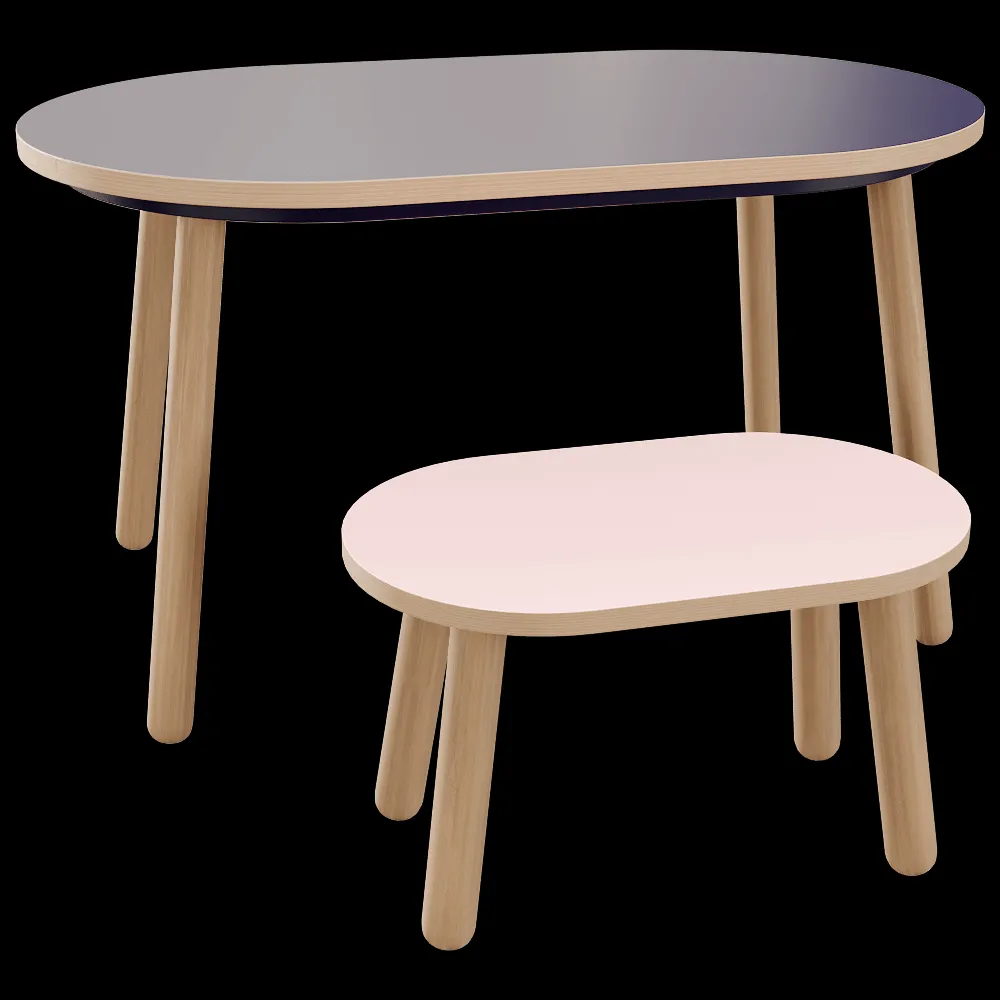 Moonk – Table Montessori 3ds Max