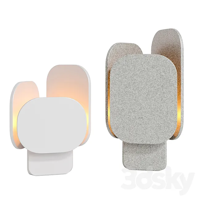 Moonlight outdoor candle holders 3ds Max