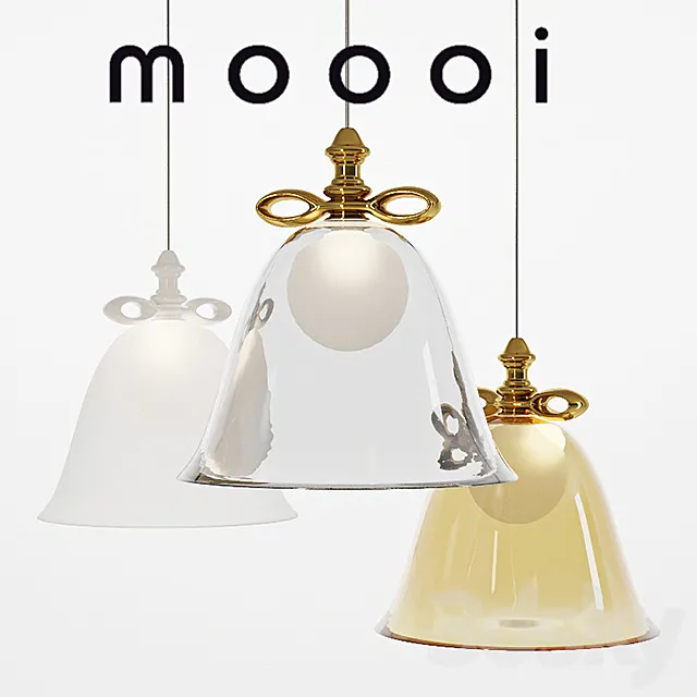 Moooi Bell Lamp 3DS Max Model