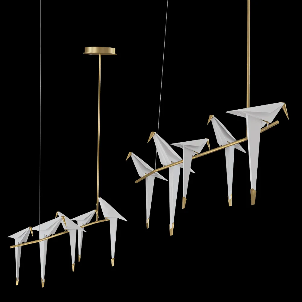 Moooi  – Chandelier Heracleum Perch Light Branch 3ds Max