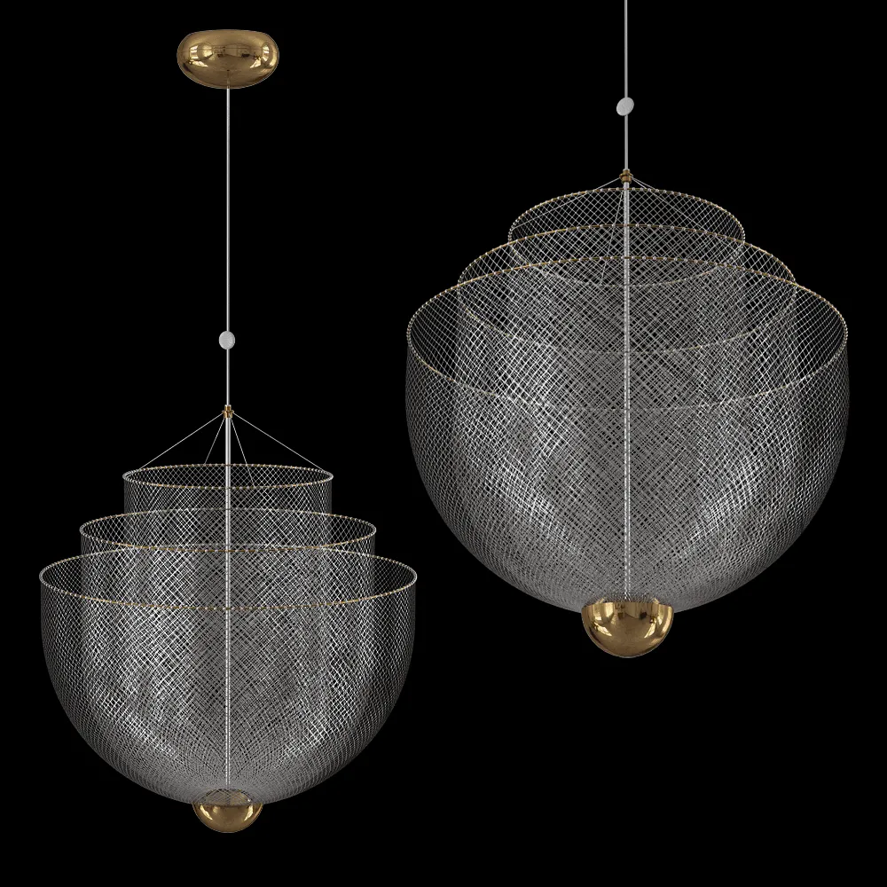 Moooi  – Chandelier Meshmatics 3ds Max
