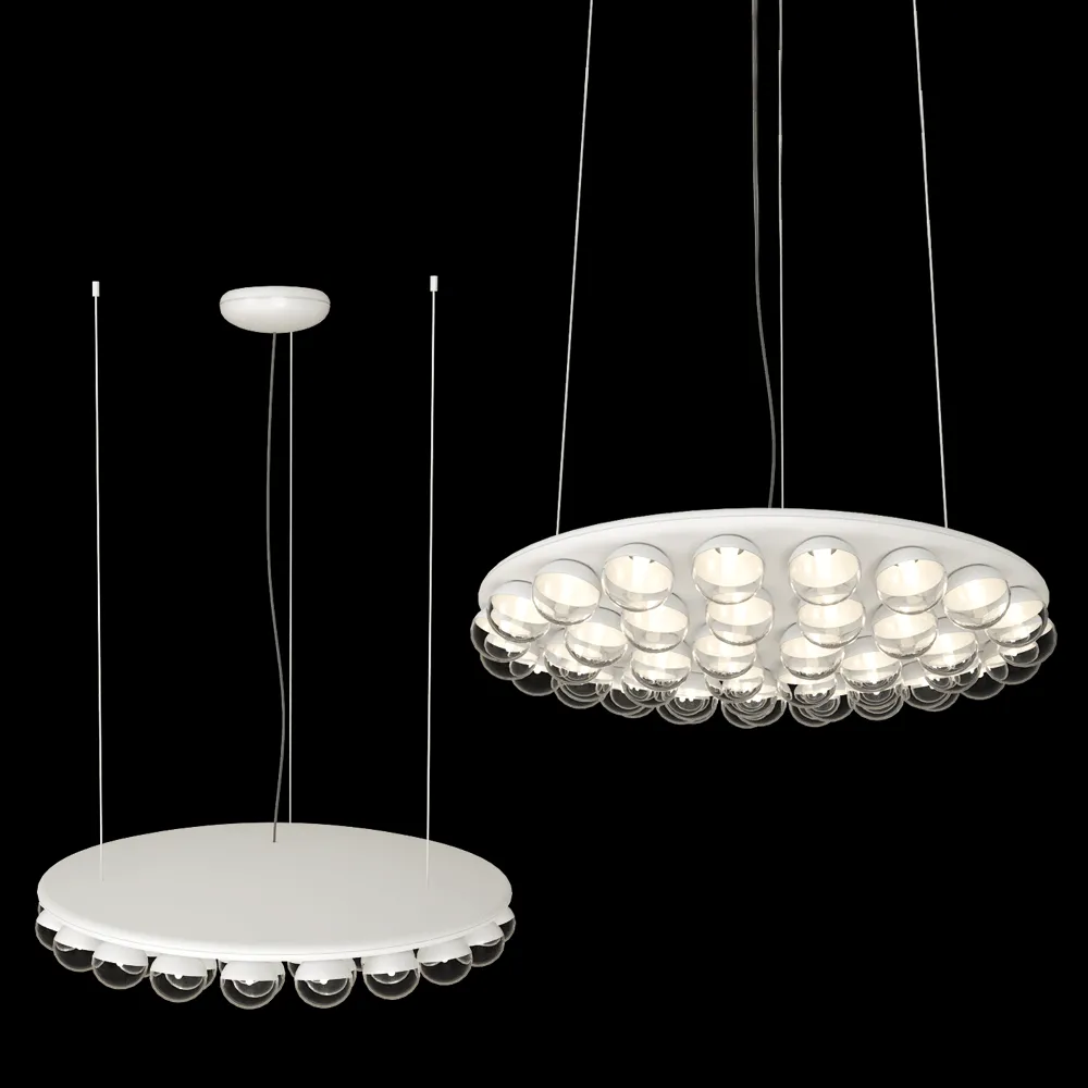 Moooi  – Chandelier Prop Light Suspended Round 3ds Max