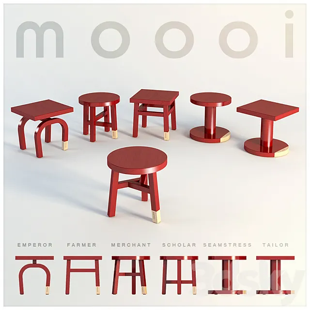 MOOOI Common Comrades 3ds Max