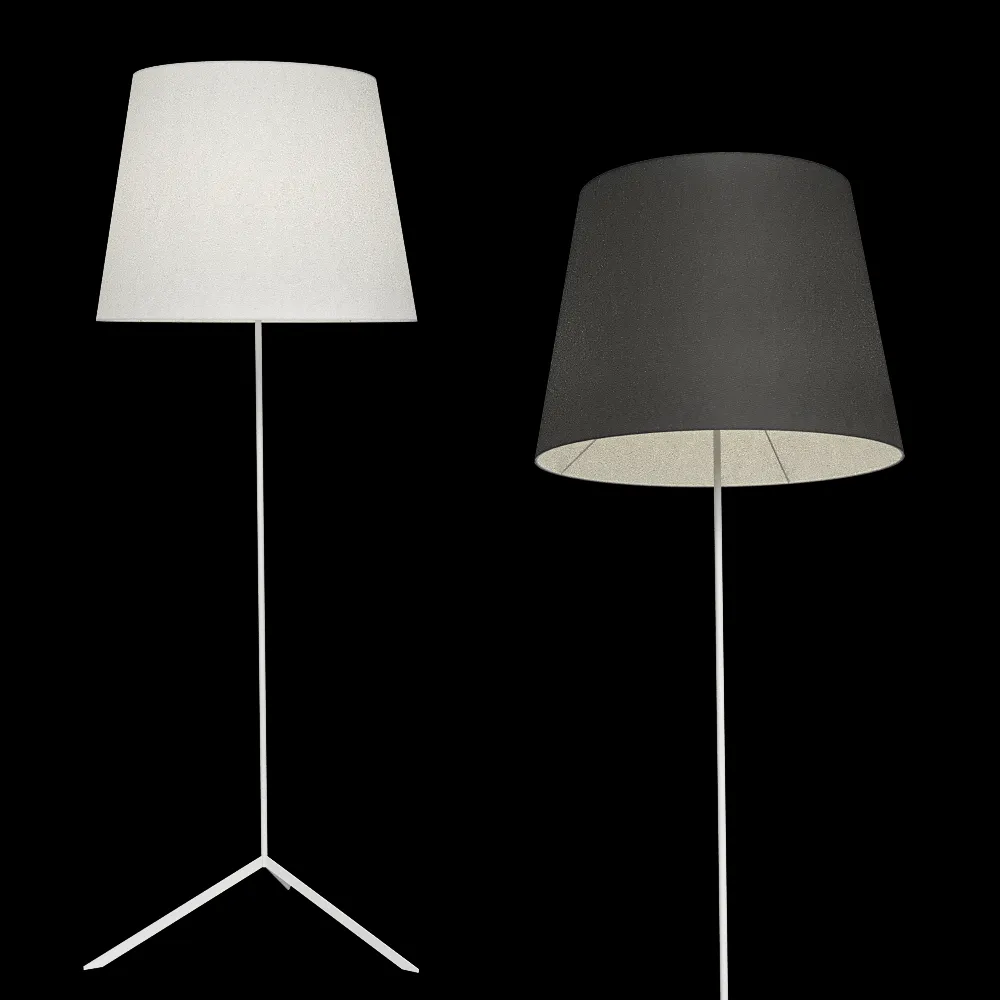 Moooi  – Floor lamp Double Shade 3ds Max