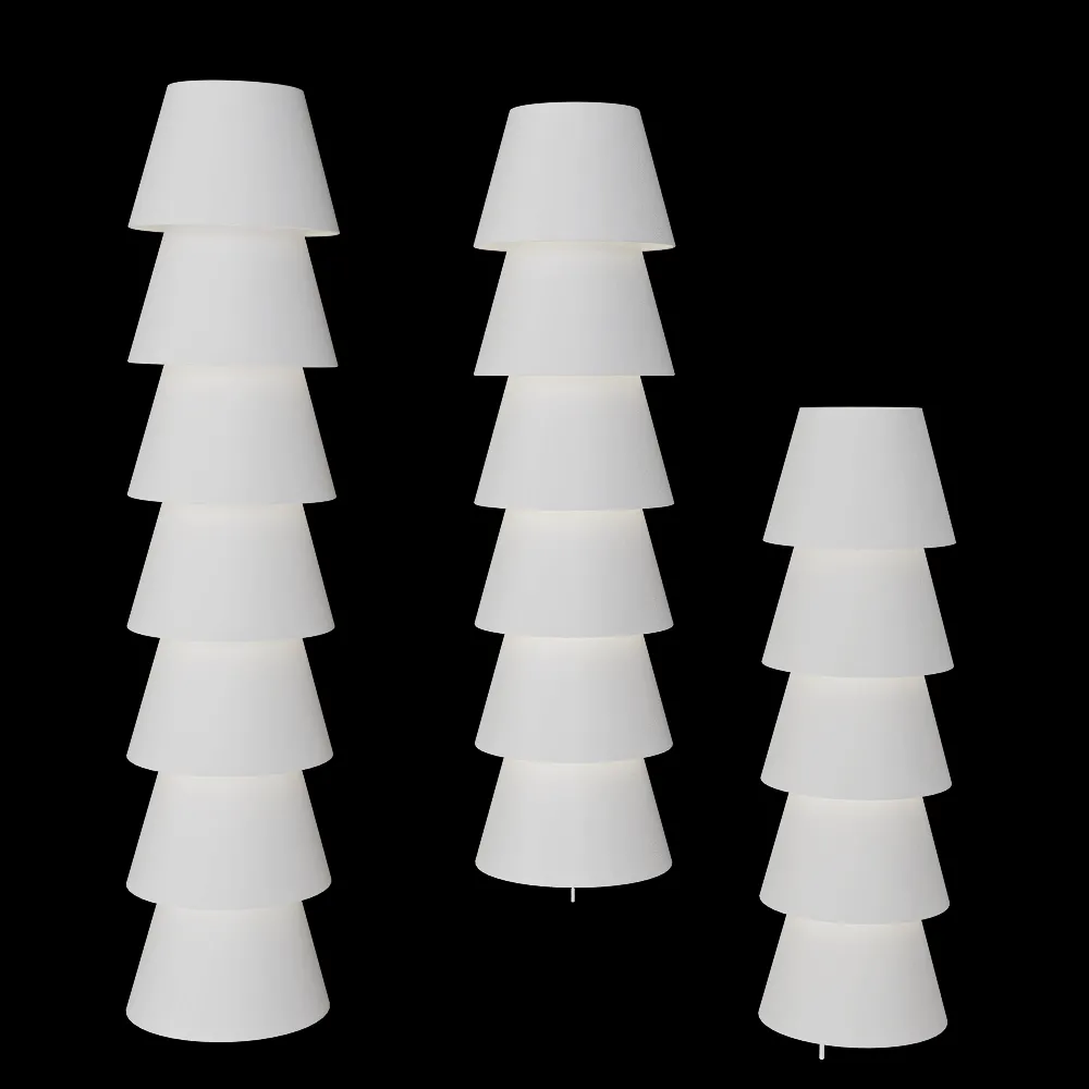 Moooi  – Floor lamp Set Up Shades 3ds Max