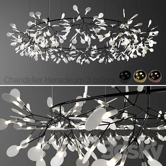 Moooi Heracleum the Big O 3DS Max Model