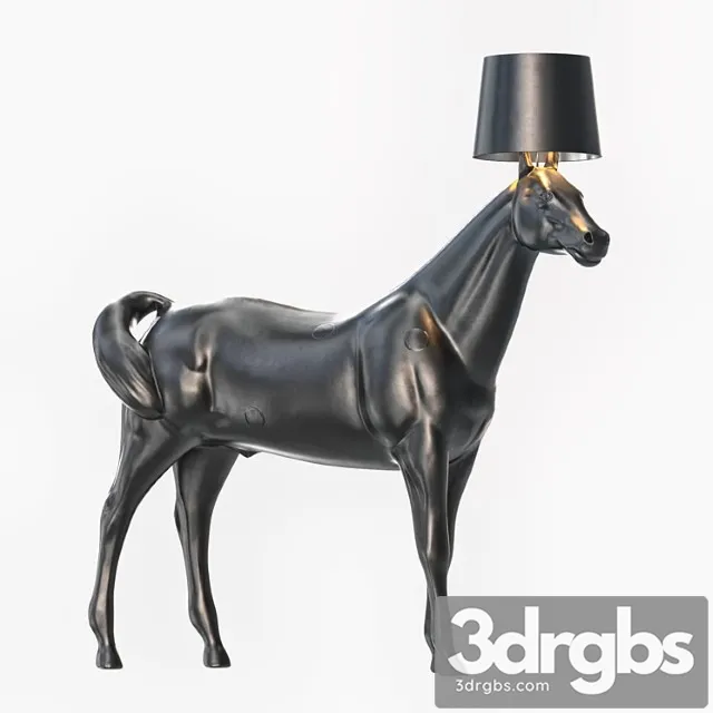 Moooi horse lamp lowpoly + pbr 3dsmax Download