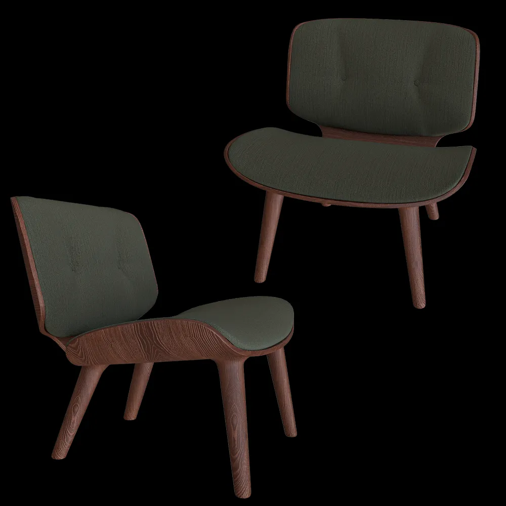 Moooi  – Lounge Chair Nut 3ds Max