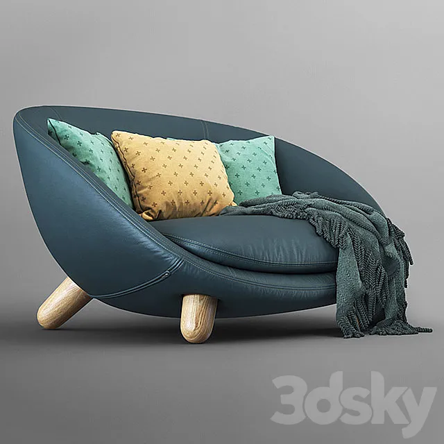 Moooi Love Sofa 3ds Max
