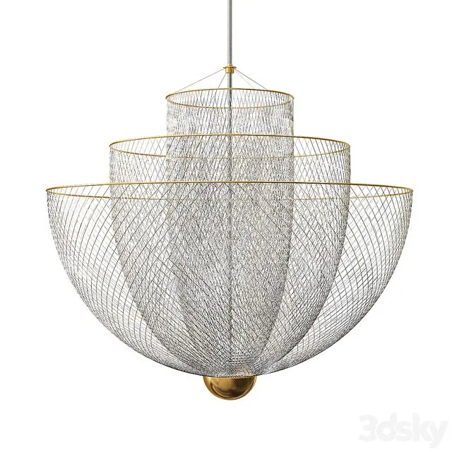 Moooi Meshmatics Chandelier 3dsMax Model