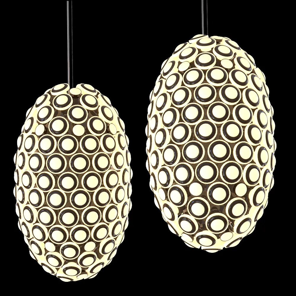 Moooi  – Penadnat lamp Iconic Eyes 3ds Max