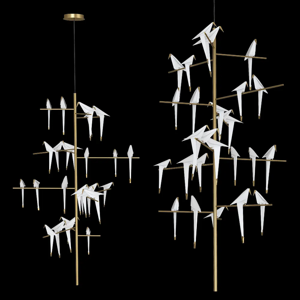 Moooi  – Penadnat lamp Perch Tree 3ds Max