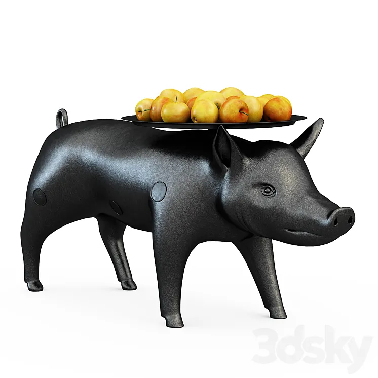 MOOOI Pig 3DS Max