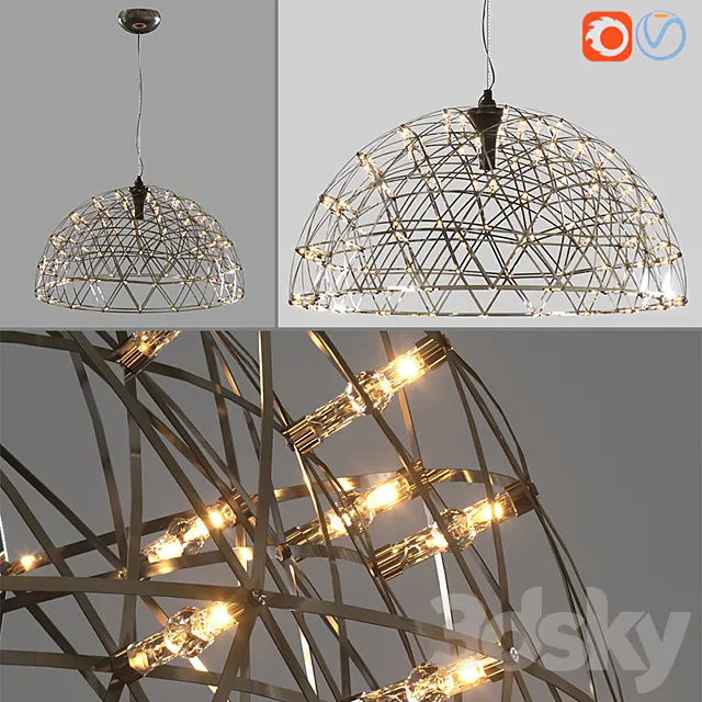 Moooi Raimond dome 79 lamp 3DSMax File