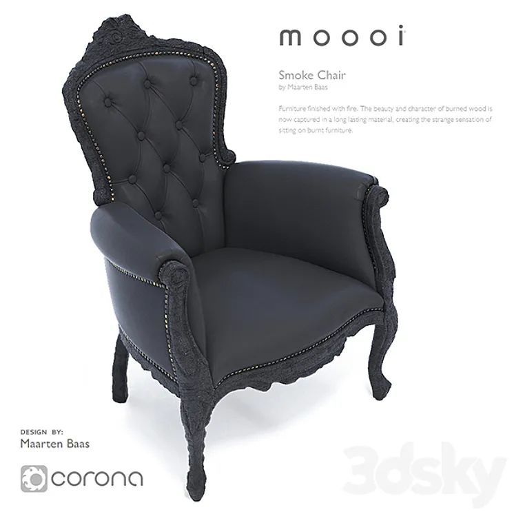 MOOOI Smoke Chair 3DS Max