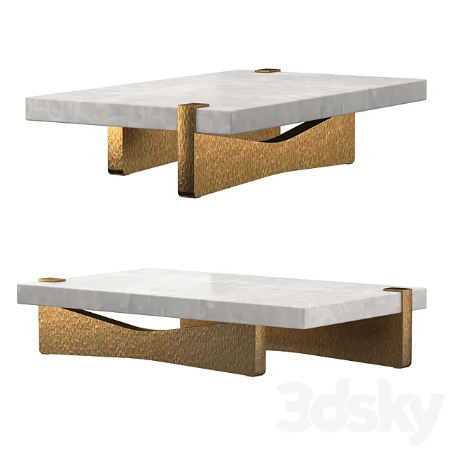 MOORE COFFEE TABLE 3ds Max