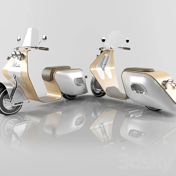 Moped 3DS Max