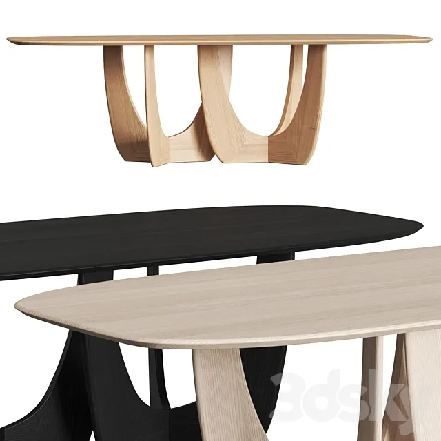 More Cala Dining Table 3DSMax File