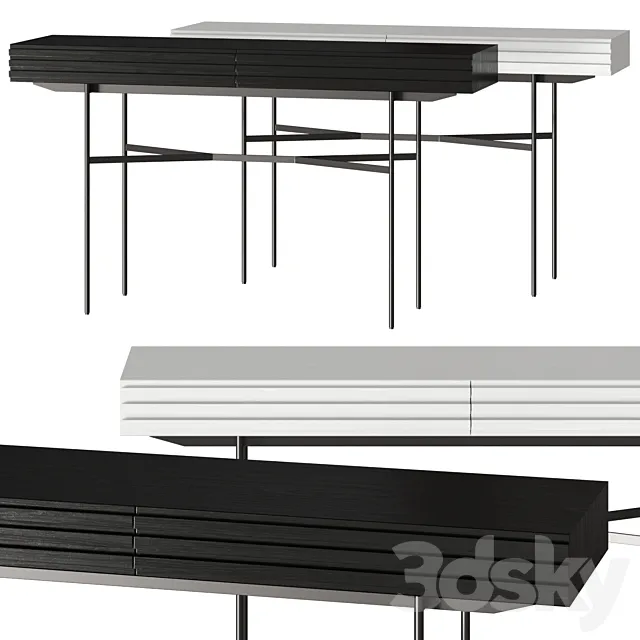 More Harri Console Tables 3ds Max