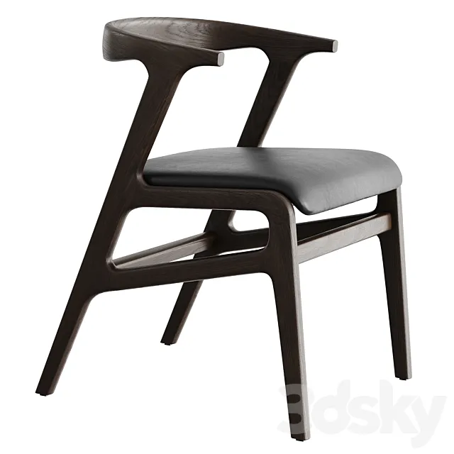 Morelato Dining Chair 3DS Max Model