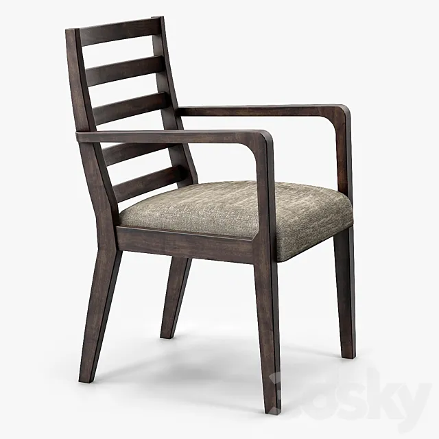 Morgan Boston Dining Chair to 820 A 3DS Max Model