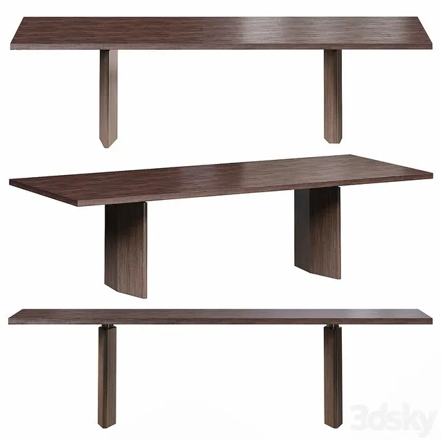 Morgan table by Minotti 3dsMax Model