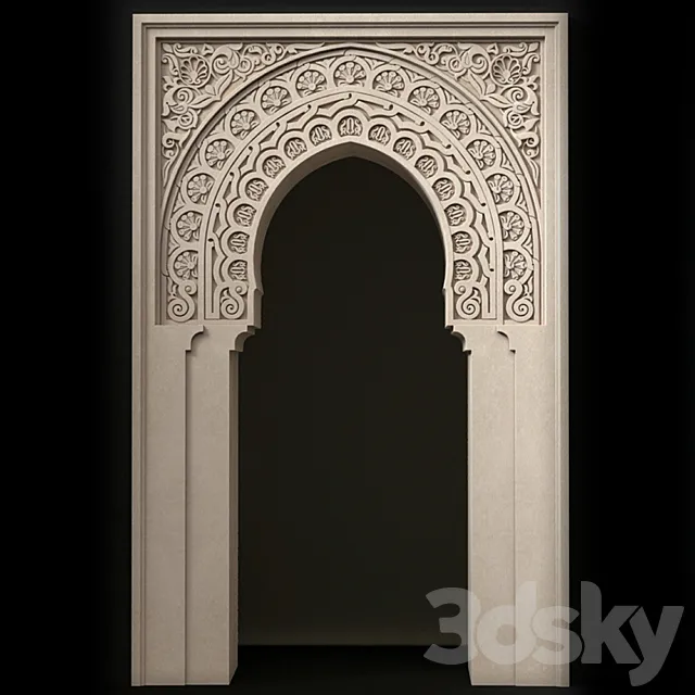 Moroccan Arch 3DSMax File