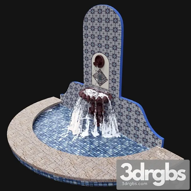 Moroccan Fountain 3dsmax Download