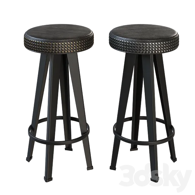Moroso Diesel Collection Bar Stools 3DSMax File