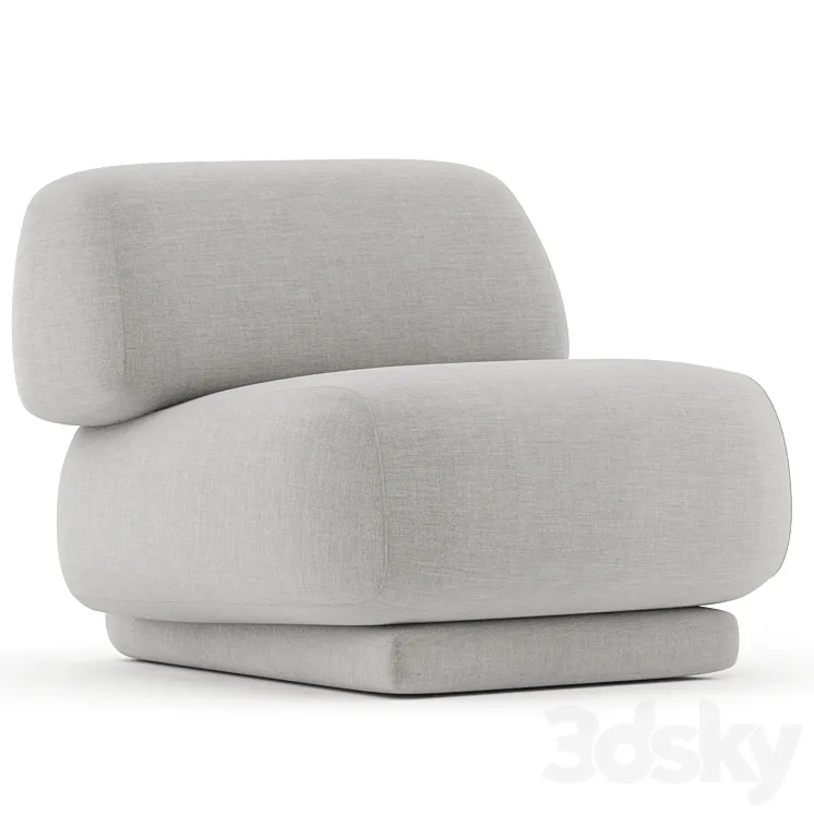 moroso gogan armchair 3DS Max Model