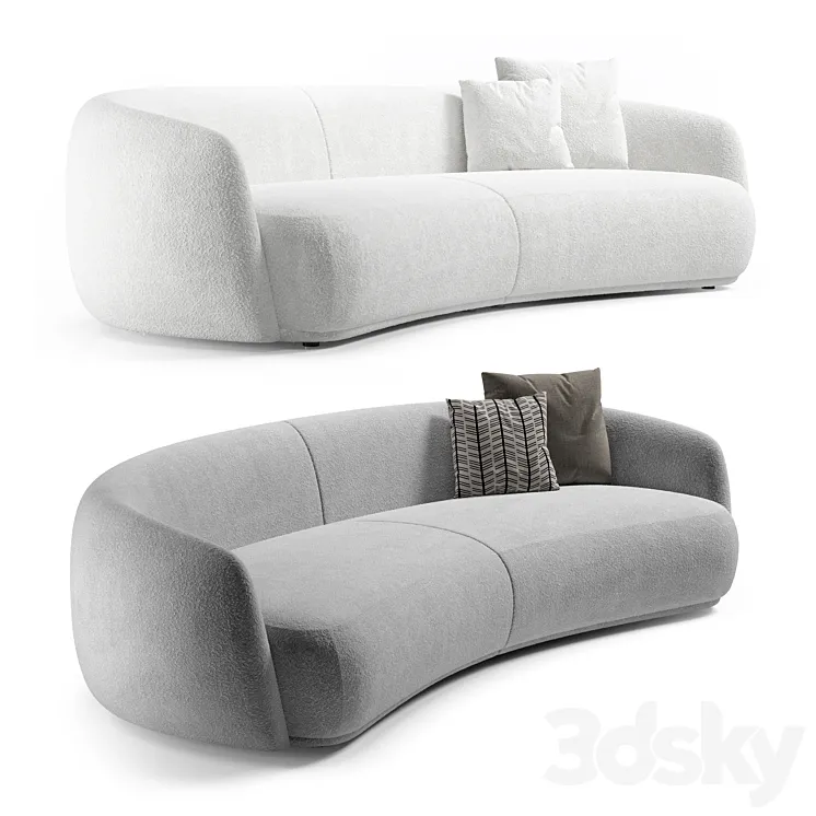 Moroso pacific sofa 3DS Max