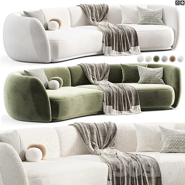 Moroso Pacific Sofa 3dsMax Model