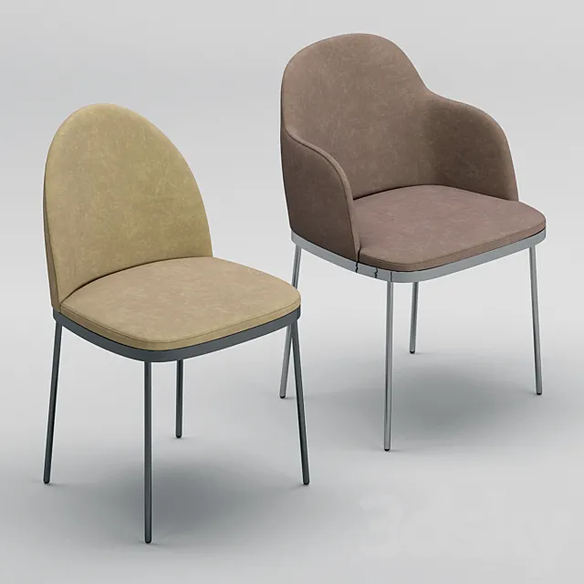 Moroso Precious chairs 3ds Max