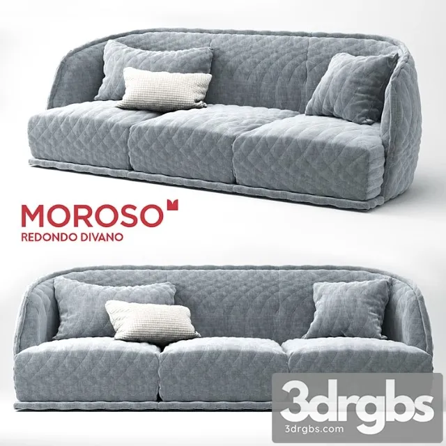 Moroso redondo sofa 2 3dsmax Download