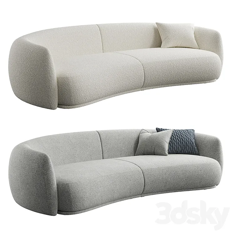 Moroso sofa pacific 3DS Max