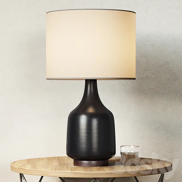 Morten Table Lamp 3DS Max Model